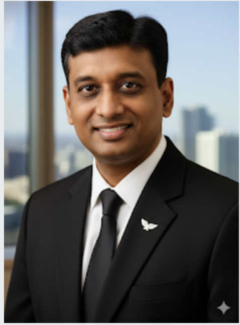 Portrait of Capt. Shekhar Gupta, founder of AlfaBloggers